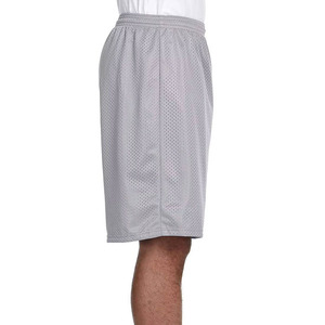 Pantalones Cortos Bermuda de Lona Gris Claro para Hombre, Cintura Alta, Transpirables, de Secado Rápido, Casuales, Deportivos, Talla Grande, Color Sólido, Tejido de Poliéster - Product Image 3