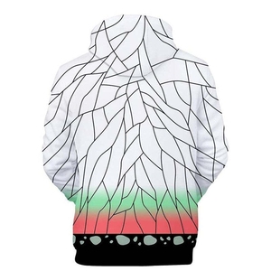 Sudadera con Capucha para Hombre, Blanca y Negra, Tejido Liso Lavado, Corte Regular, Estilo Casual Urbano, Ropa de Invierno - Product Image 2