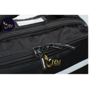 Mochila Negra Clásica de Moda, Impermeable, para Viajes, Deportes y Escuela, con Cierre de Cremallera - Product Image 5