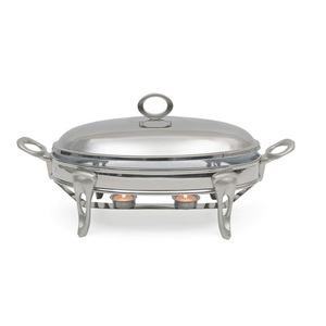 ราคาชุดอุ่นอาหารเชฟฟ์ดิช สแตนเลสสำหรับบุฟเฟ่ต์ - Product Image 5