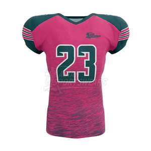Ensemble de vêtements de sport pour le football américain, confortable, respirant, tissu doux, séchage rapide, personnalisable, maillot et pantalon pour les séances d'entraînement - Product Image 2