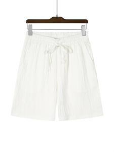 Shorts décontractés en coton pour hommes, de qualité supérieure, respirants, à taille élastique, confortables pour le sport et la vie quotidienne, par FIELD EXPERT IND - Product Image 3
