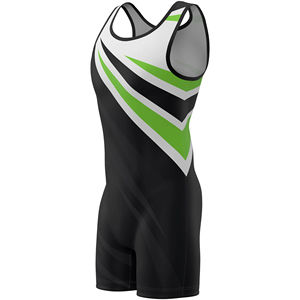 Professional Wrestling <b>Singlets</b> Custom Printed Athletic Competition Uniform <b>for</b> Teams and Clubs - Product Image 3