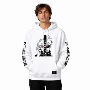 เสื้อฮู้ดลายการ์ตูนอนิเมะแบบกำหนดเองสำหรับผู้ชาย เสื้อสเวตเชิ้ตผ้าฟลีซสไตล์ญี่ปุ่น สตรีทแวร์ โรงงาน OEM ขายส่ง - Product Image 1