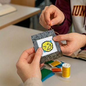 Kit de Bordado de Punto de Cruz Fácil para Principiantes con Patrón Preimpreso y Juego de Herramientas - Product Image 2