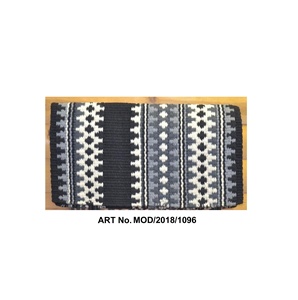 ผู้จัดจำหน่ายผ้าห่มแบบตะวันตก WESTERN BLANKETS HOUSE แผ่นรองอานม้าหนังและผ้าสักหลาดแบบหนานุ่มสบายสำหรับขี่ม้าสไตล์ตะวันตก พร้อมแผ่นรองสำหรับการแสดงขี่ม้าแบบตะวันตก - Product Image 6