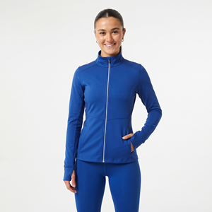 Sports Training <b>Jacket</b> <b>Women</b> Athletic Teamwear <b>Lightweight</b> Polyester <b>Jacket</b> Ladies Turn Down Collar Sports Training <b>Jackets</b> - Product Image 5