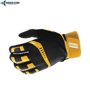 DAIZEN STAR INTERNATIONAL Baseball Batting Gloves <b>Leather</b>/<b>Synthetic</b> <b>Leather</b> Customizable Color Lightweight Comfortable Hook Loop - Product Image 3
