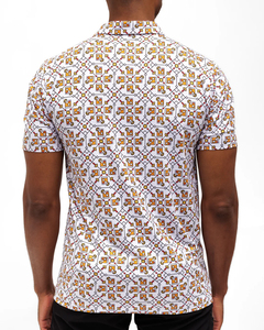 Tissu tricoté personnalisable en polyester et élasthanne, respirant, anti-plis, à séchage rapide, pour chemise de sport décontractée pour homme avec impression frontale - Product Image 3
