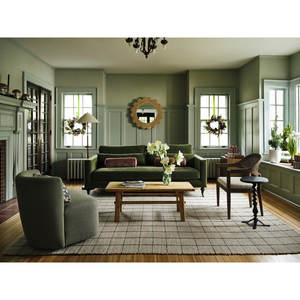 Miroir plat en rotin encadré - Product Image 4