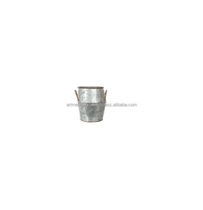 Jardinières décoratives pour jardin, jardinières en métal, prix de gros, jardinières faites à la main, nouveau STYLE, POT galvanisé - Product Image 1