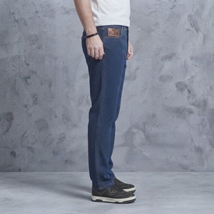 Pantalones Vaqueros Casuales para Hombre, Corte Relajado, Jeans Azules de Pierna Recta, Pantalones Clásicos de Mezclilla de Algodón, Moda Urbana Moderna - Product Image 3