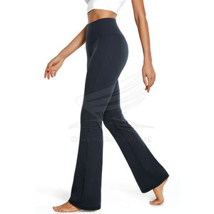 Latest Design Women <b>Flare</b> <b>Legging</b> Professional Manufacture Yoga <b>Legging</b> Best Quality Women <b>Flare</b> <b>Legging</b> - Product Image 4