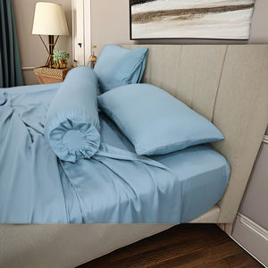 Ensemble de literie 3 pièces ultra-doux en coton solide California King Queen Twin Sizes Quality Double Size - Product Image 1