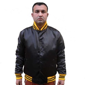 Chaquetas Varsity de Satén, Estilos Béisbol y Bomber, 100% Poliéster, Ropa de Invierno - Product Image 1