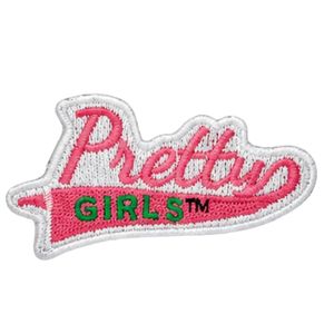 Patch en chenille rose et vert, badge brodé, applique décorative pour vestes, sweats à capuche, uniformes et vêtements de mode - Product Image 5
