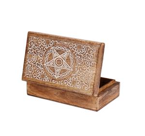 Caja de Almacenamiento de Madera Hecha a Mano con Construcción Duradera para un Almacenamiento en el Hogar de Larga Duración - Product Image 6