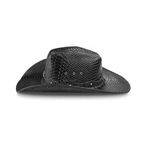 Sombrero de Vaquero Personalizado con Ala Ancha, Estilo Occidental Informal de Invierno con Rayas, para Vacaciones, Deportes y Viajes para Hombre - Product Image 2