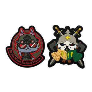 Top Quality PVC Rubber Chenille Embroidery <b>Patches</b> <b>Sew</b>-<b>On</b> Lightweight High Quality OEM/ODM Custom Brand Hats Apparel <b>Patches</b> - Product Image 5