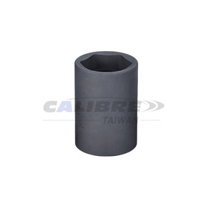 TAIWAN CALIBRE - Llave de vaso hexagonal de 6 puntas con rótula, métrica, de 1/2 pulgada x 44 mm, CR-MO - Product Image 1