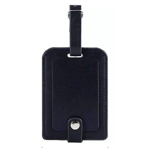 Etiquetas de Equipaje de Cuero de Lujo Personalizadas y Duraderas con Protección de Privacidad - Product Image 1