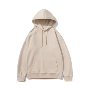 Sudaderas con Capucha para Hombre, 100% Algodón, Sudadera Lisa Estilo Urbano, Bordado 3D, Sudadera Oversize Unisex - Product Image 2
