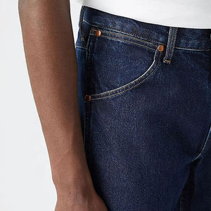 HAMIO SPORTS <b>Men</b> Casual Fit Regular Denim Jeans Soft <b>Stretch</b> Breathable Lightweight Patchwork Durable Fabric for Daily Outdoor - Product Image 3