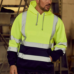 Sudadera de Seguridad Reflectante con Luz LED Impermeable Clase 2 para Trabajadores de Carreteras, con Logotipo Personalizado - Product Image 4