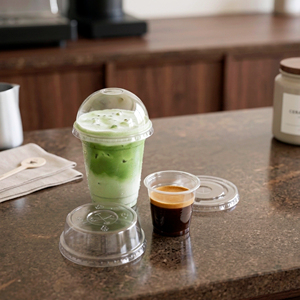 QUANG QUAN 12/16/22/24oz High Quality Transparent Recyclable PP Single Wall <b>Cups</b> 95mm for Iced Coffee Tea Beverages Takw Away - Product Image 6