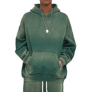 Nouveau Style coton survêtement lavage à l'acide unisexe survêtement luxe hommes survêtements ensemble pour hommes et femmes 2026 - Product Image 6