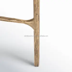 Wholesale Gold-Tone Metal Coffee <b>Table</b> Coastal Design Christmas Modern Furniture Supplier Export Grade Premium Furniture - Product Image 4