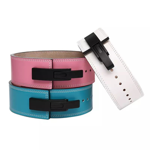 Cinturones de Levantamiento de Pesas de Cuero Vacuno de 10 mm Personalizados al por Mayor, Transpirables y Cómodos, con Hebilla Personalizada - Product Image 2