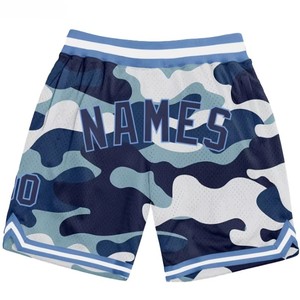 Shorts pour hommes <span class=keywords><strong>camouflage</strong></span> personnalisé, respirants, taille élastique, impression par sublimation, streetwear décontracté, vêtements de <span class=keywords><strong>sport</strong></span>, motif vert et blanc - Product Image 2