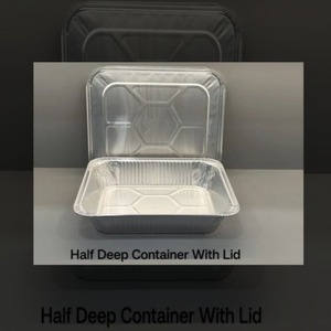 Contenedor Desechable de Aluminio de 3200 ml, Medio Profundo, para Servicios de Catering y Entrega de Alimentos, Precio de Venta para Exportación - Product Image 4