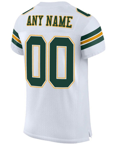 Maillots de football américain personnalisés à col en V et manches longues pour hommes, impression numérique, haute qualité, grandes tailles, 100 % polyester maille, faible MOQ - Product Image 3
