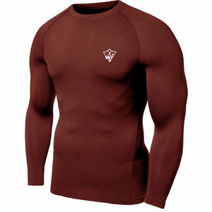 Premium Sports Rash Guard Featuring Flatlock Stitching Durable Fabric And Comfortable Compression Fit For Daily Performance - Product Image 1