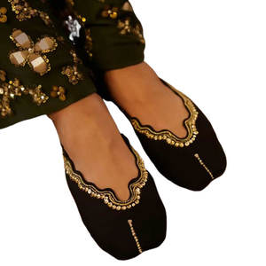 Khussa para Mujer, Ligera, Antideslizante, de Alta Calidad, en Oferta, Estilo Único, Hecha a Medida, Color Sólido, en Stock - Product Image 1