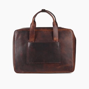 Bolso para Portátil de Cuero Genuino de Alta Demanda, Directo de Fábrica, con Múltiples Bolsillos, Convertible, Impermeable, Estilo Moderno - Product Image 5