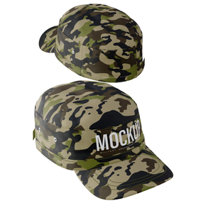 Wholesale Custom Logo Metal Buckle Mesh Trucker <b>Hat</b> Unisex Breathable Cotton Polyester Snapback Baseball Cap <b>Summer</b> Outdoor - Product Image 5