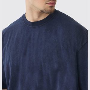 Impresión de logotipo 100% algodón de alta calidad camisetas personalizadas para hombres 180 gramos patrón sólido diseño de impresión Digital al por mayor - Product Image 5