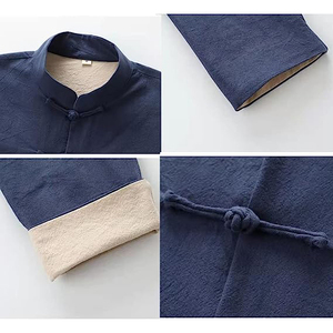 ชุดยูนิฟอร์มกังฟูแบบโอเวอร์ไซส์ ปักลายสีพื้น คุณภาพพรีเมียมใหม่ ผลิตตามสั่ง สำหรับศิลปะการต่อสู้ สไตล์ฮิปฮอป - Product Image 3