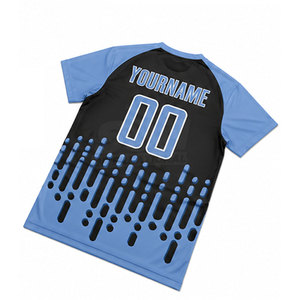 เสื้อฟุตบอลซับลิเมชั่นลดราคาพิเศษ แขนสั้น ออกแบบเองได้ ปริมาณสั่งซื้อขั้นต่ำน้อย - Product Image 6
