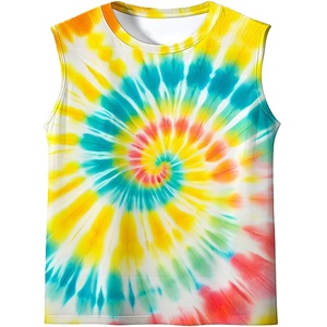Tops Tanktops 100% cotton s/j 160 gsm solid color, colorful, digital print casual style printed casual supplier from Bangladesh. - Product Image 5