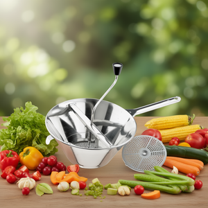 Miglior Spremiagrumi Manuale Conico in Acciaio Inossidabile da 30 cm con Filtro Rimovibile per Frullare Verdure e Frutta - Product Image 3