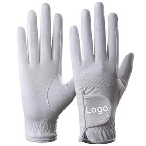 Gants d'équitation en cuir synthétique à quatre directions d'élasticité avec paume en silicone imprimée, personnalisables avec logo - Product Image 5