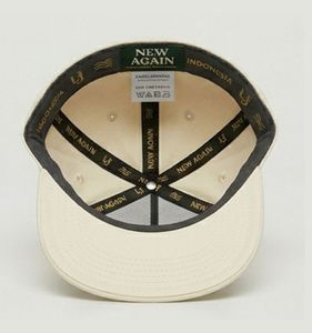 Casquette Snapback Brodé Unisexe 6 Panneaux en Toile, Chapeau de Baseball Réglable Blanc, Style Décontracté Streetwear, Design Indonésien - Product Image 4