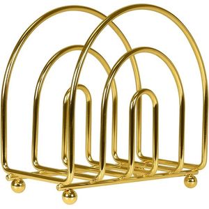 Porta Servilletas Metálico Pentagon Wave de Alta Calidad, Soporte para Servilletas de Alambre, Duradero, Ligero, Reutilizable, Moderno y Fácil de Mover - Product Image 5