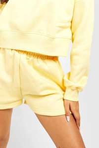 Sudadera de Algodón 100% para Mujer al por Mayor, con Logotipo Personalizado Serigrafiado, Hombros Caídos, Estilo Corto, Sudadera con Capucha y Sudaderas para Dama - Product Image 5