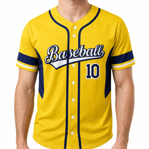 Custom Design Club Team Sports <b>Baseball</b> Jerseys Lightweight 100% Polyester Quick Dry Fabric Fully Sublimation Printing Jerseys - Product Image 5