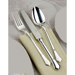 Juego de Cubiertos de Acero Inoxidable Plateado con Diseño Real Único, Aspecto Moderno, Juego de Cubiertos de Alta Calidad para Bodas y Hogar - Product Image 6